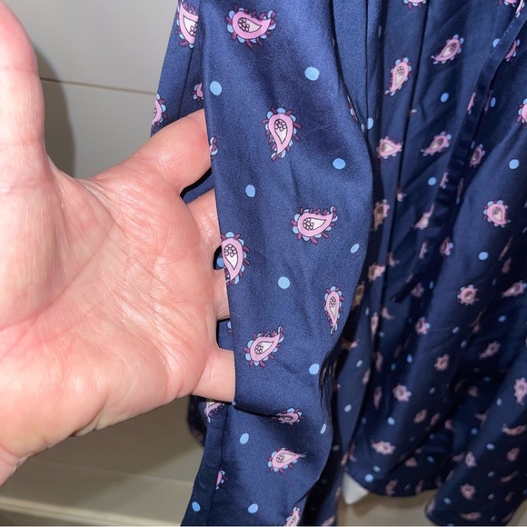 Kate Spade Paisley Foulard Millie Dress Womens Size Medium - Picture 8 of 9